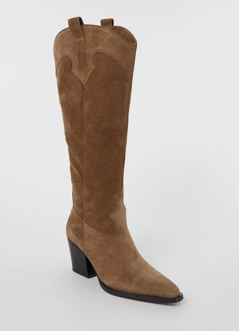 Dune London  Tennessee cowboylaars van leer