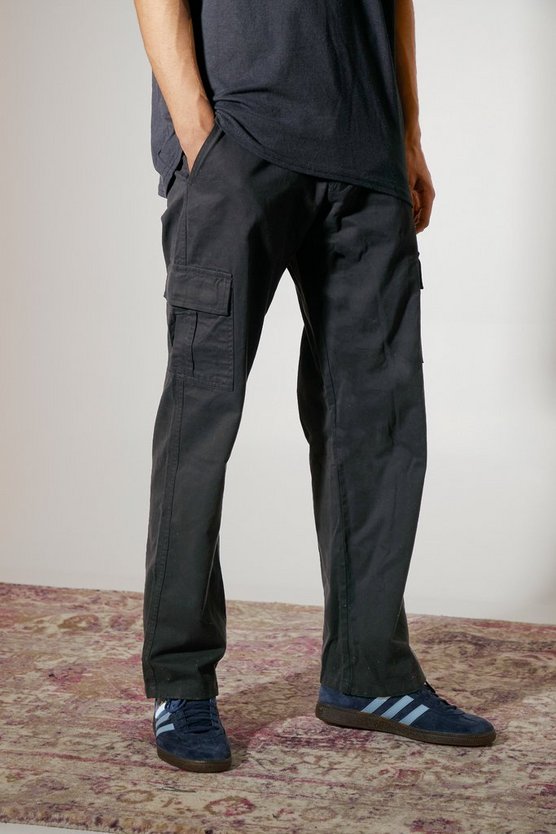 Lockere Twill Cargo-Hose