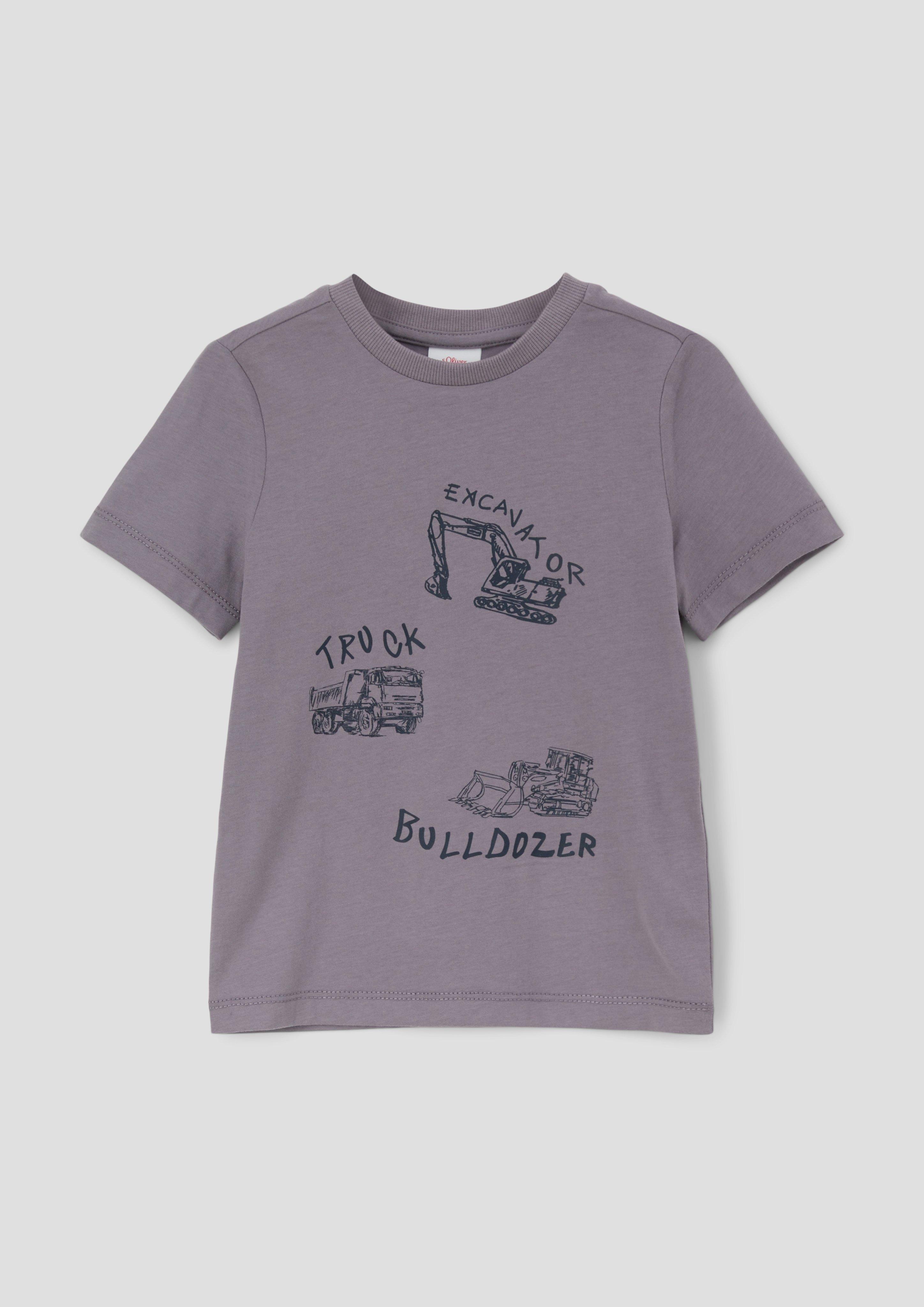 T-Shirt mit Frontprint  2140408-9206
