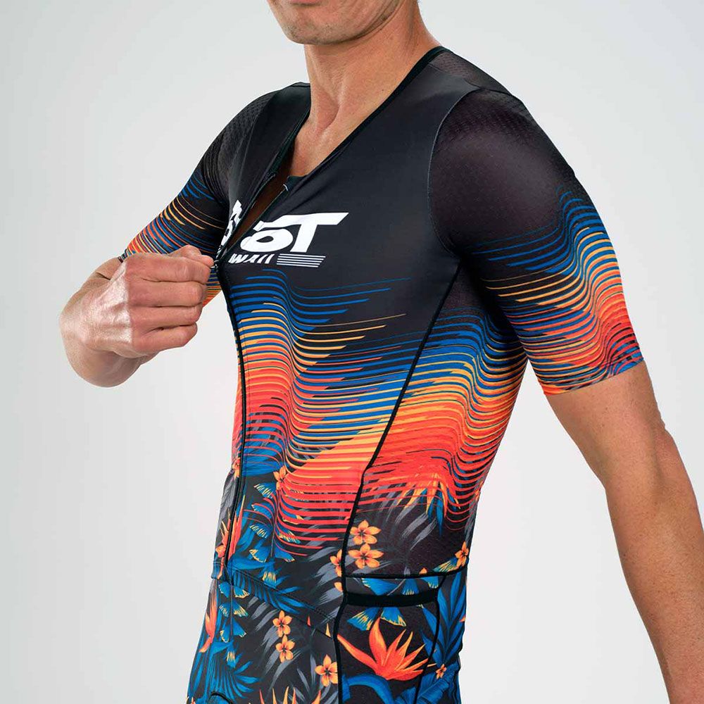 Zoot LTD Tri Aero Full-Zip Racesuit - Einteiler mit Polster kaufen | Bike-Discount