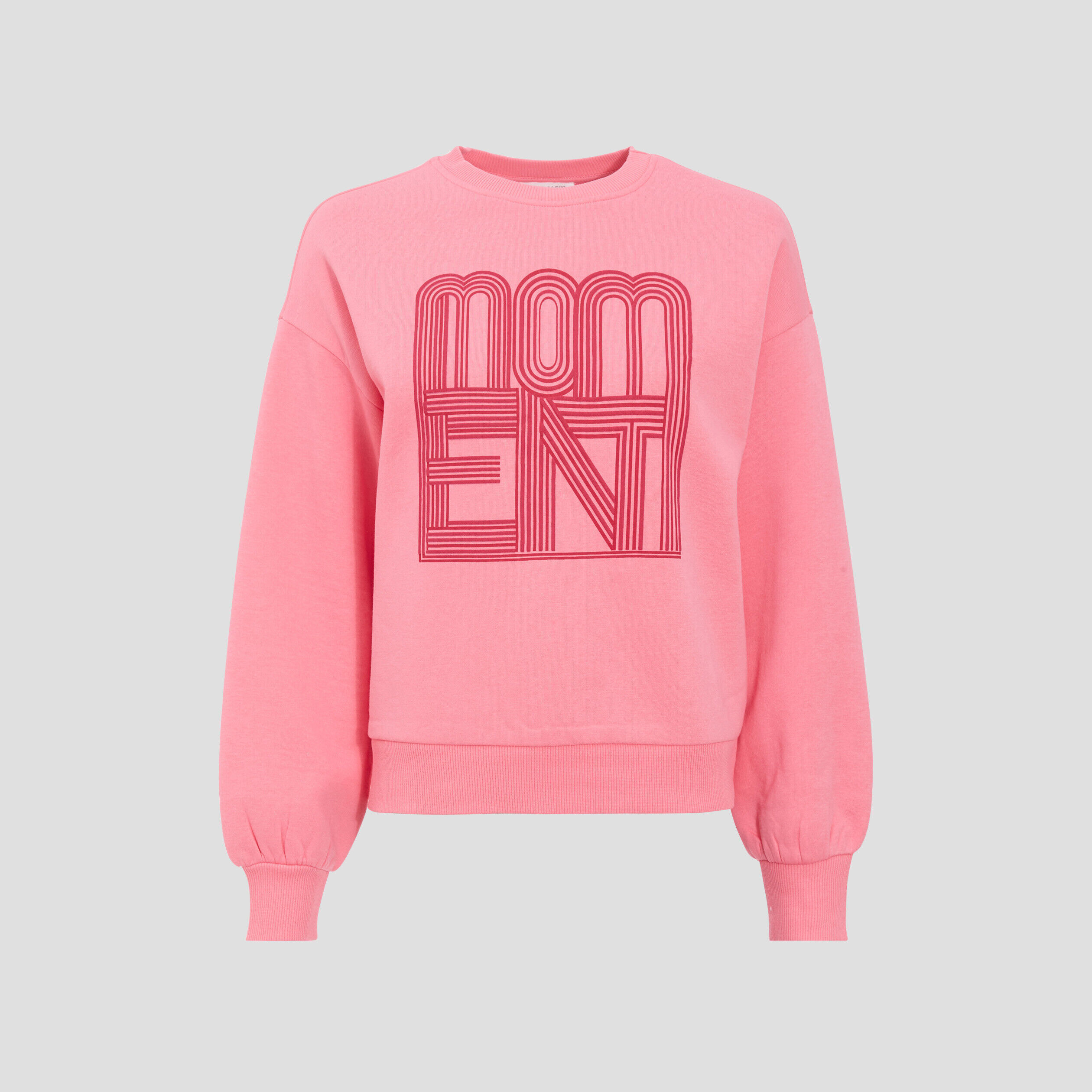 Sweat manches longues rose femme | Cache Cache