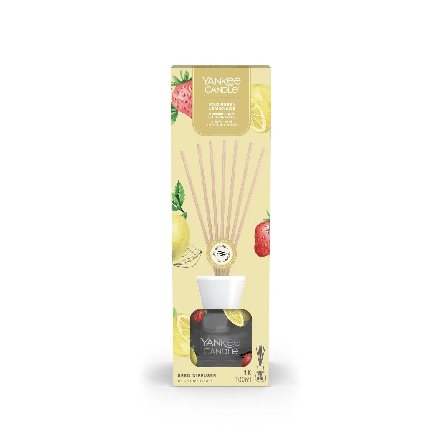 Signature Reed Diffuser Iced Berry Limunada - Difuzer mirisa