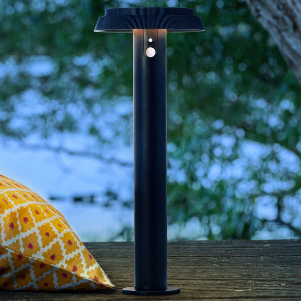 LED-Solar-Wegeleuchte Alvero mit Bewegungsmelder, 50 cm