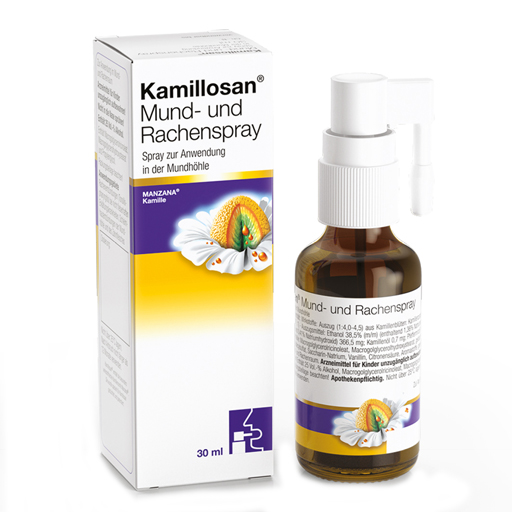 KAMILLOSAN Mund- und Rachenspray  30 ml  Spray
