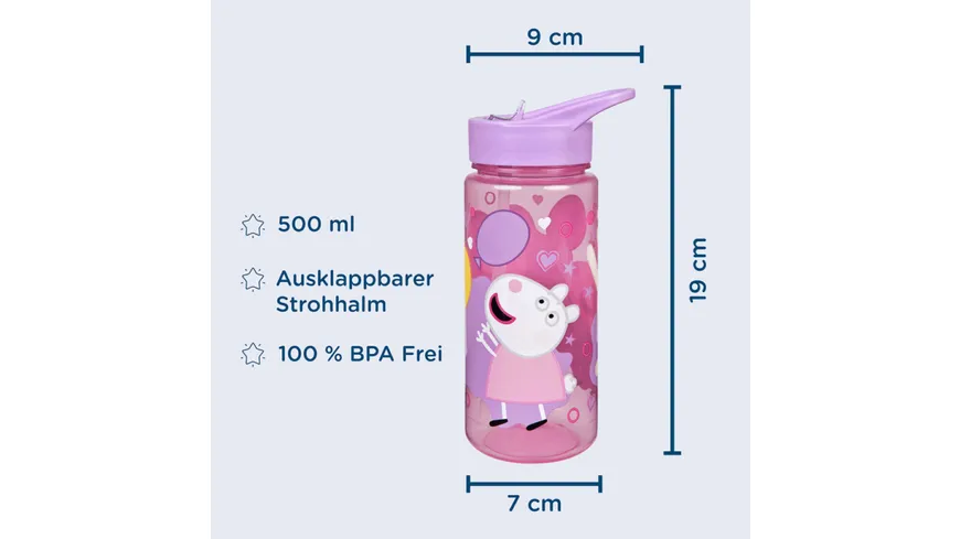 Scooli - Peppa Pig - AERO Trinkflasche