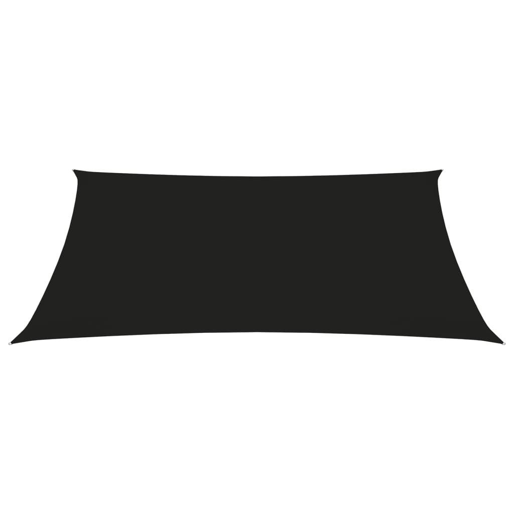 Tapferer Ping Sonnensegel Sonnensegel Oxford-Gewebe Trapezf?rmig 3/4x3 m Schwarz, (1-tlg)