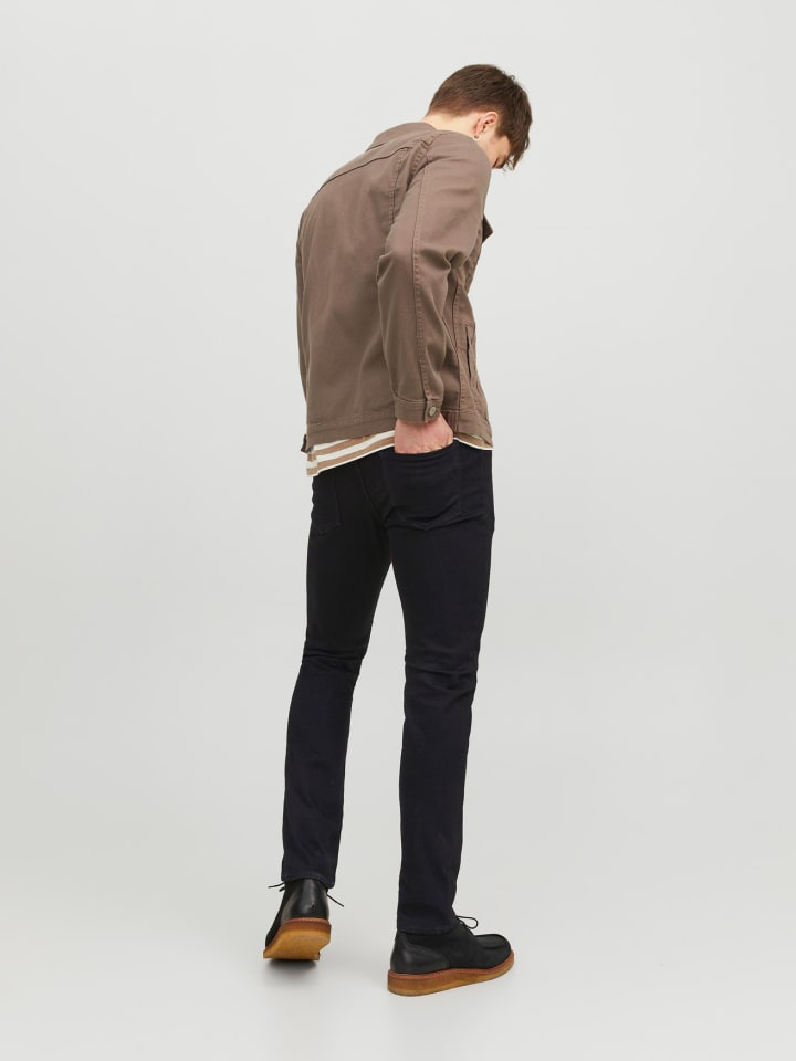 Jack & Jones Slim Fit Skinny Jeans JJIGLENN JJFELIX in Schwarz günstig kaufen