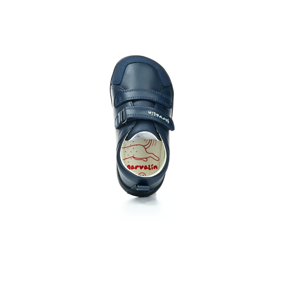Garvalín Zapato Basico Ocean blaue Barfußhalbschuhe