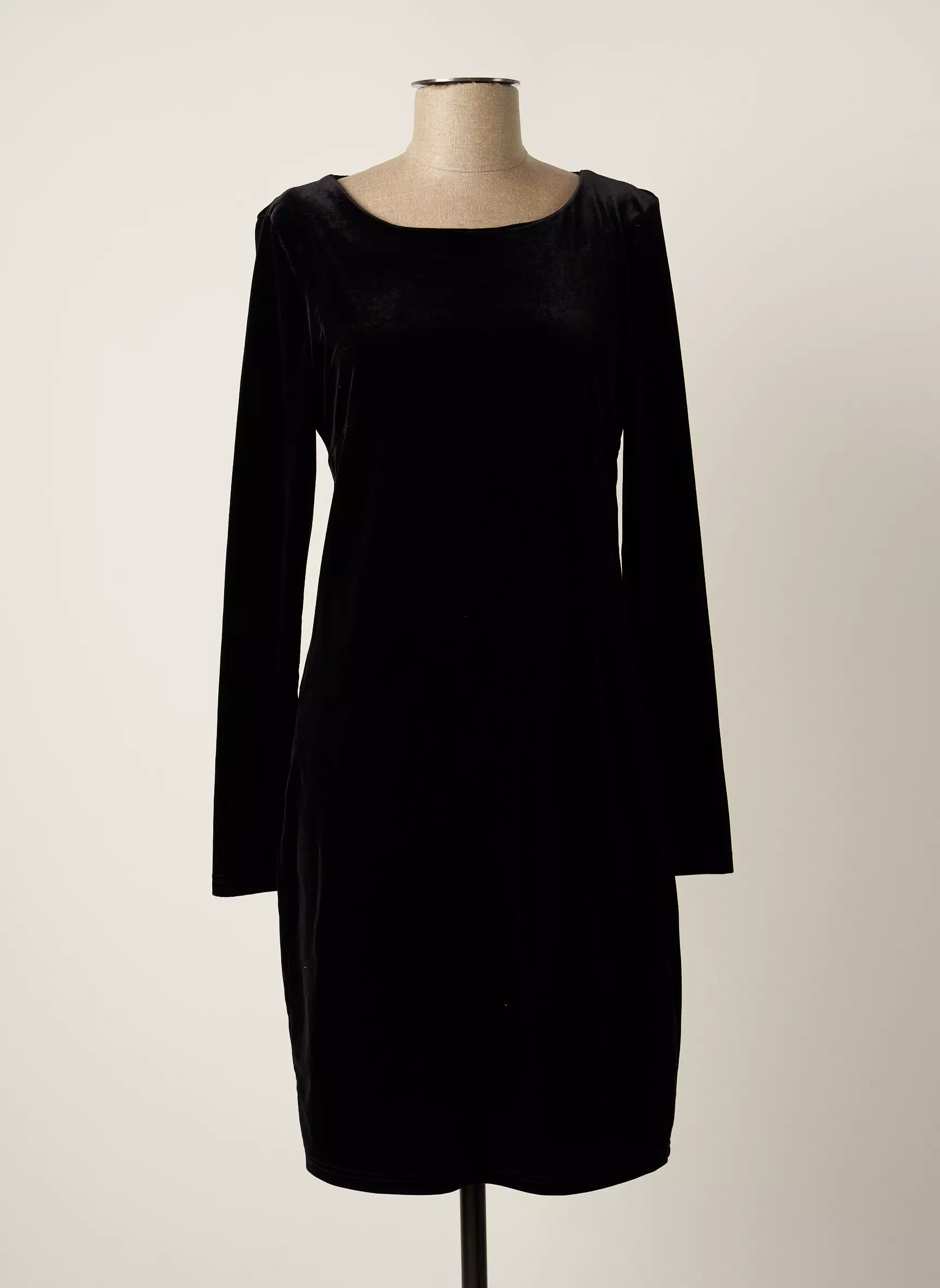 Esqualo Robes Mi Longues Femme couleur noir