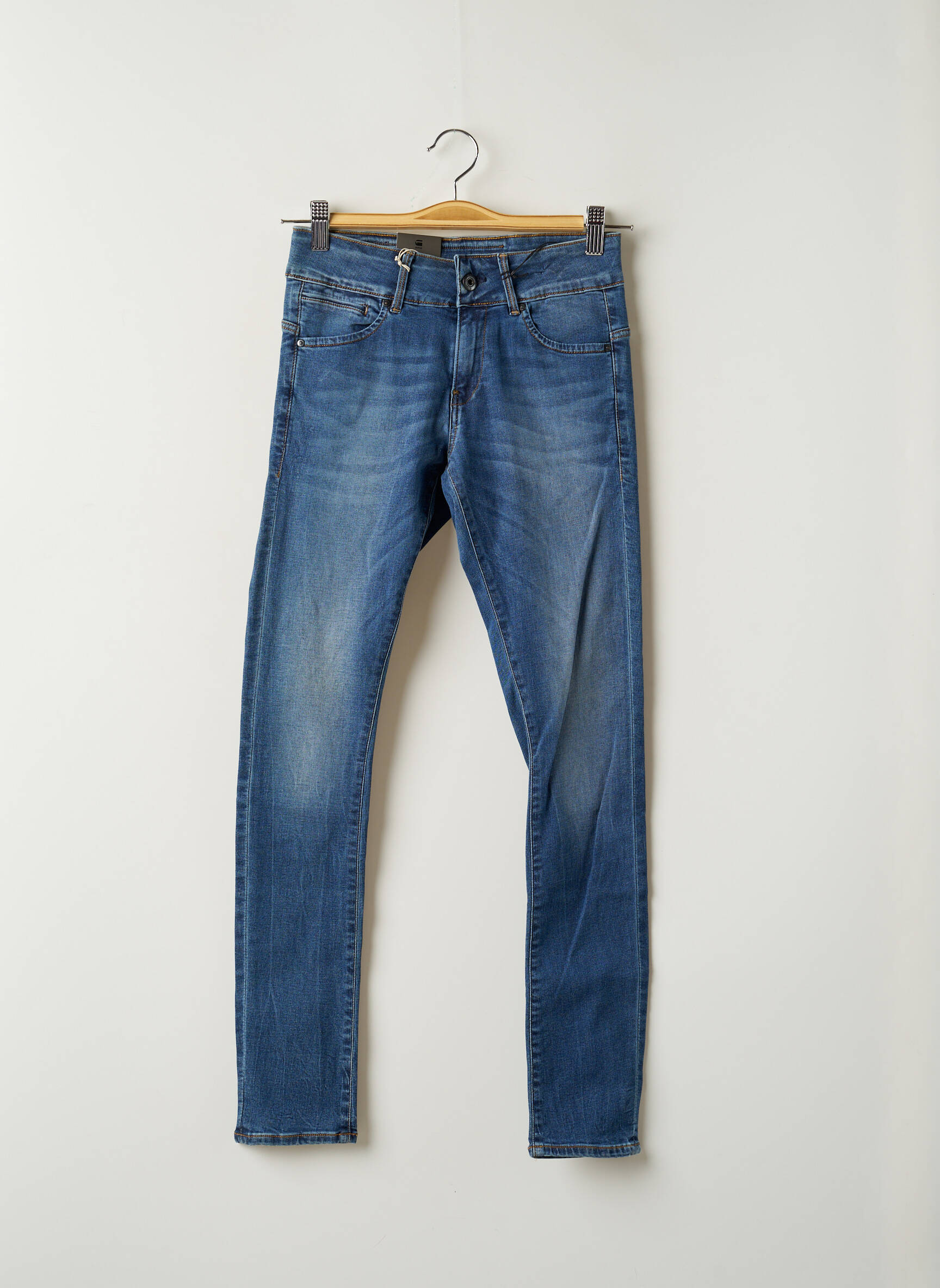 G Star Jeans Skinny Fille couleur bleu