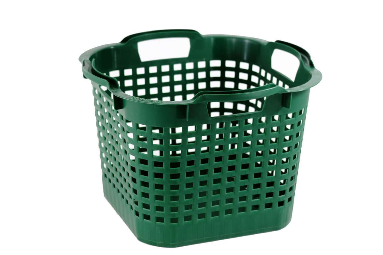 GreenLife Uni-Korb 25 kg, 10 Stück, drehstapelbar, grün