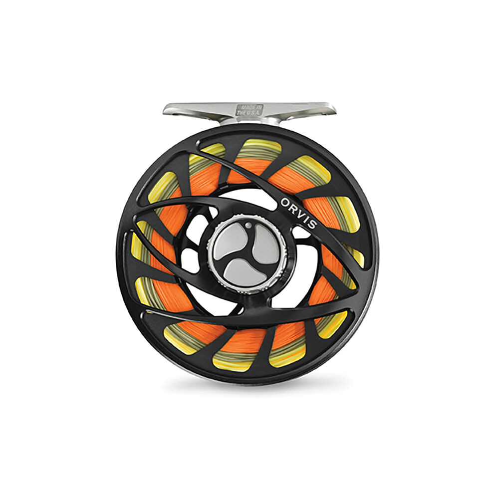 Orvis Mirage LT 2 Fliegenrolle Schwarz Nickel (Schnurklasse 3-5)