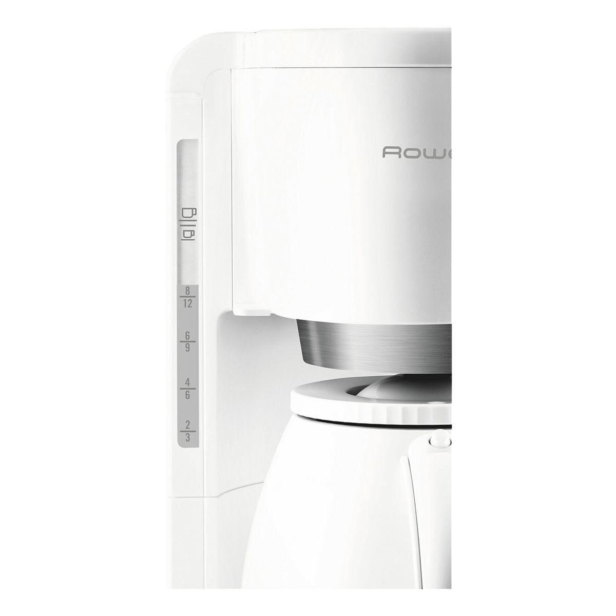 Rowenta Filterkaffeemaschine Adagio WE, Kaffeemaschine mit Kunststoff-Thermokanne, bis 12 Tassen, 850 Watt
