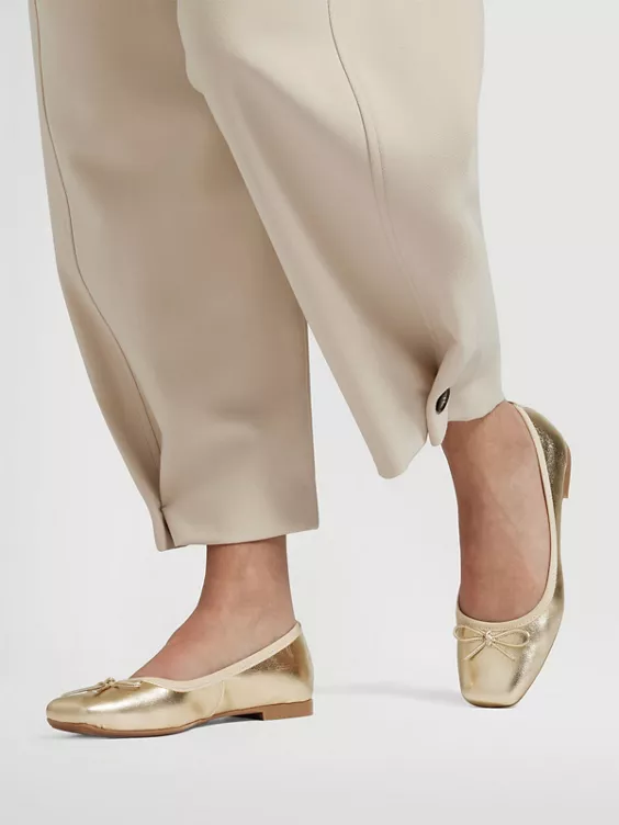 5th Avenue Leder Ballerina