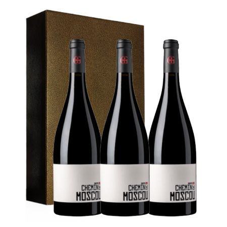 COFFRET - VERTICALE CHEMIN DE MOSCOU 2016 - 2017 - 2018 - DOMAINE GAYDA