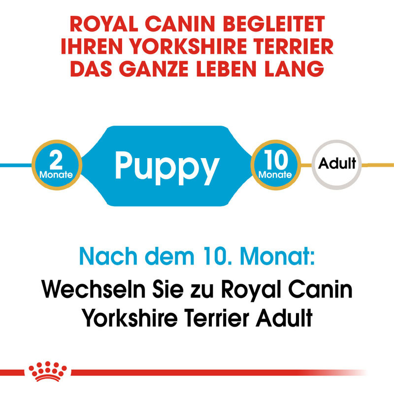 ROYAL CANIN Hundetrockenfutter ROYAL CANIN Yorkshire Terrier Puppy 1,5 kg