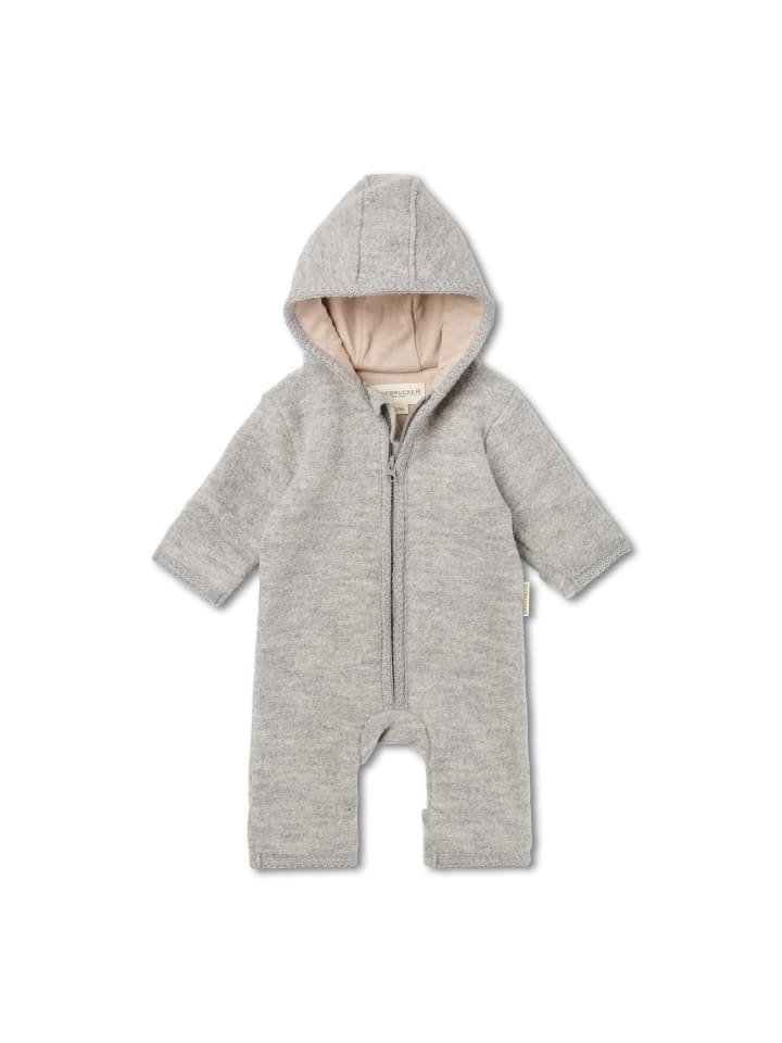 Hofbrucker Wollwalk Overall in Grau Melange günstig kaufen