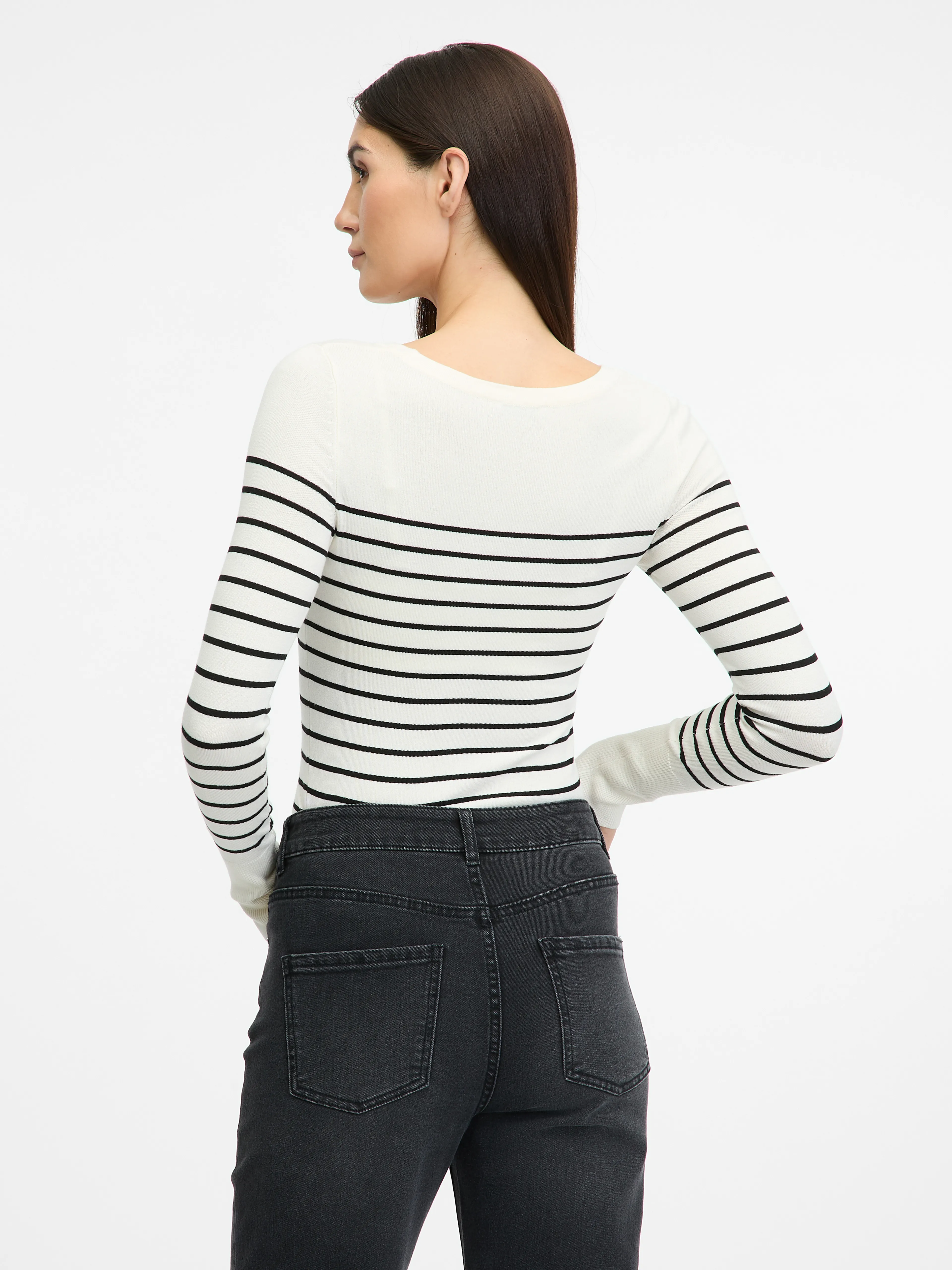 Cremefarbener Damenpullover ORSAY