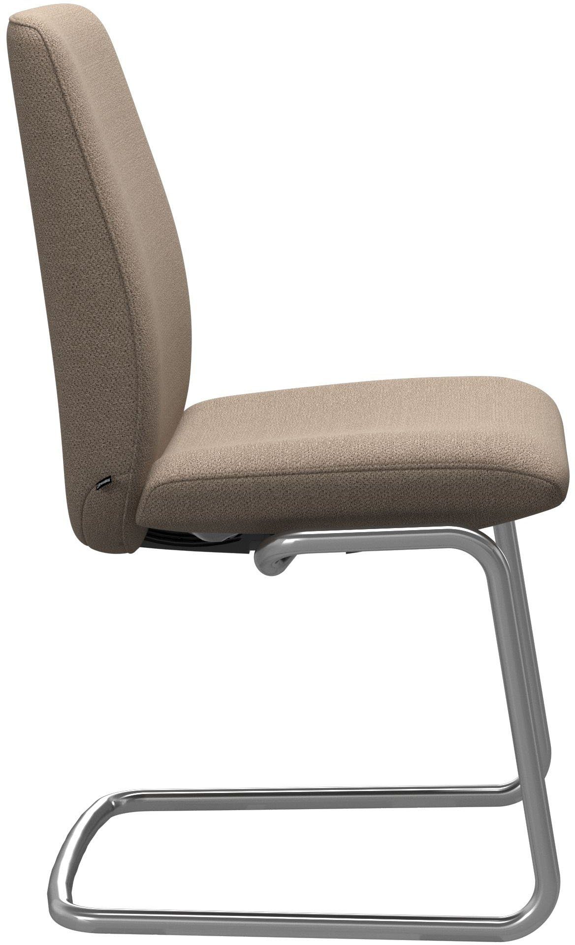 Stressless® Polsterstuhl Laurel, Low Back, Größe L, mit Beinen aus Stahl in Schwarz matt