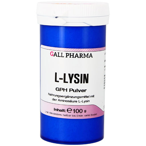 L-LYSIN PULVER  100 g  Pulver