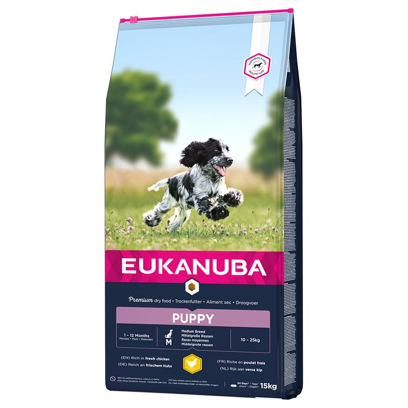 Eukanuba Puppy Medium Breed Huhn