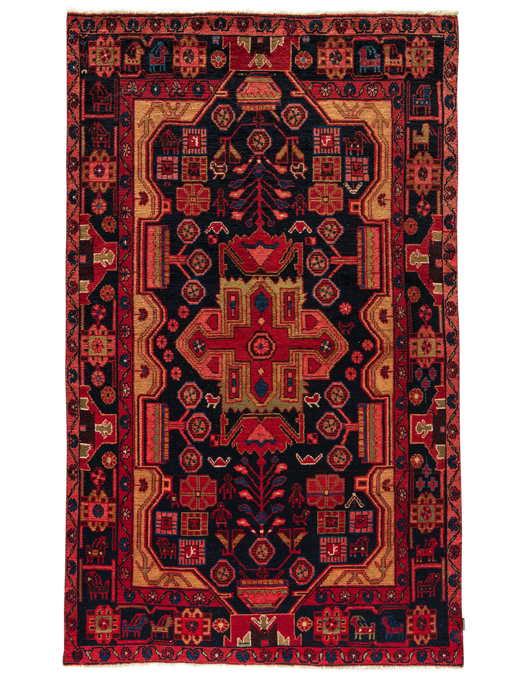 Nahavand Hamadan ca. 135 x 225 cm, Unikat / Einzelstück
