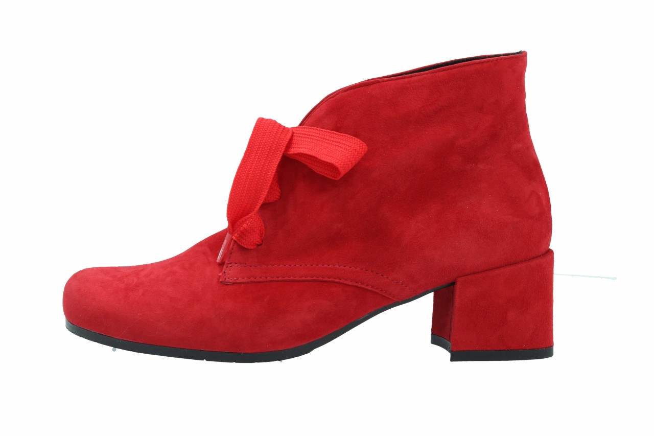 SEMLER Schnür-Stiefeletten rot