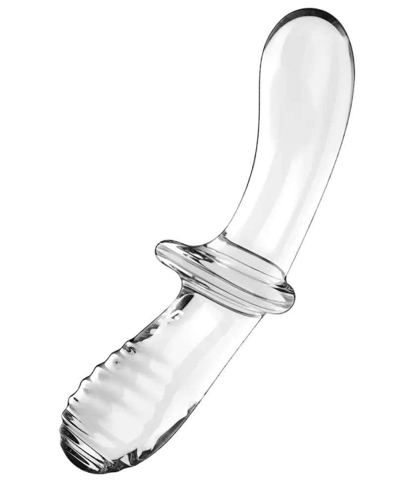 „Satisfyer“ dvigubo kristalo skaidrus masažuoklis