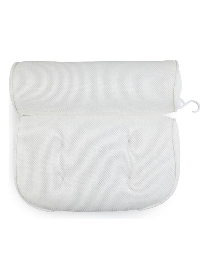 Lifa Living Badekissen in Weiß - (B)36 x (H)36 x (T)10 cm günstig kaufen onesize