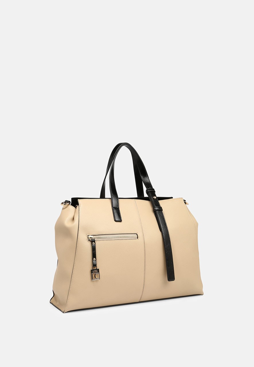 L. CREDI Handtaschen braun Jakoba