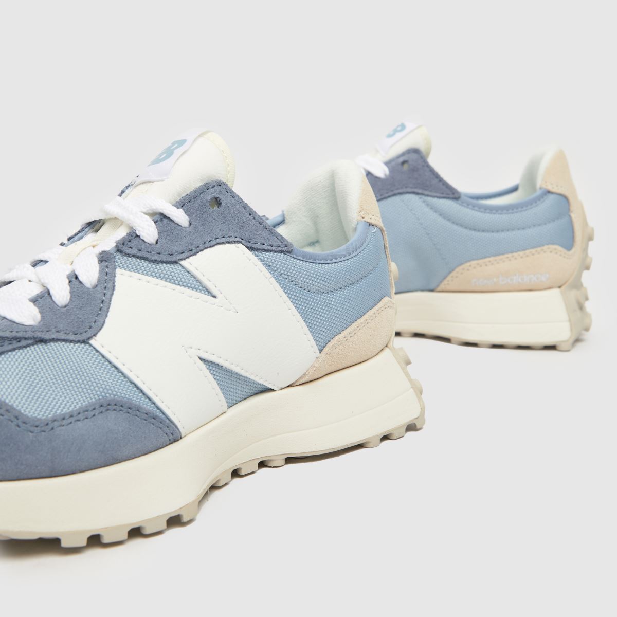 New Balance 327 sportcipő fehér és kék színben