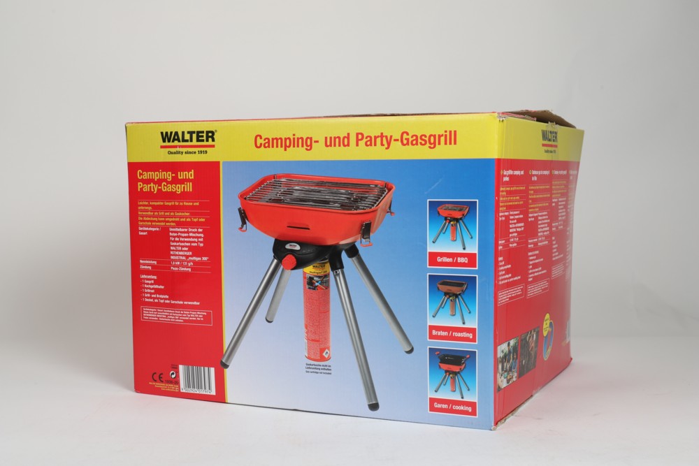 Walter Werkzeuge Walter Camping- und Party-Gasgrill
