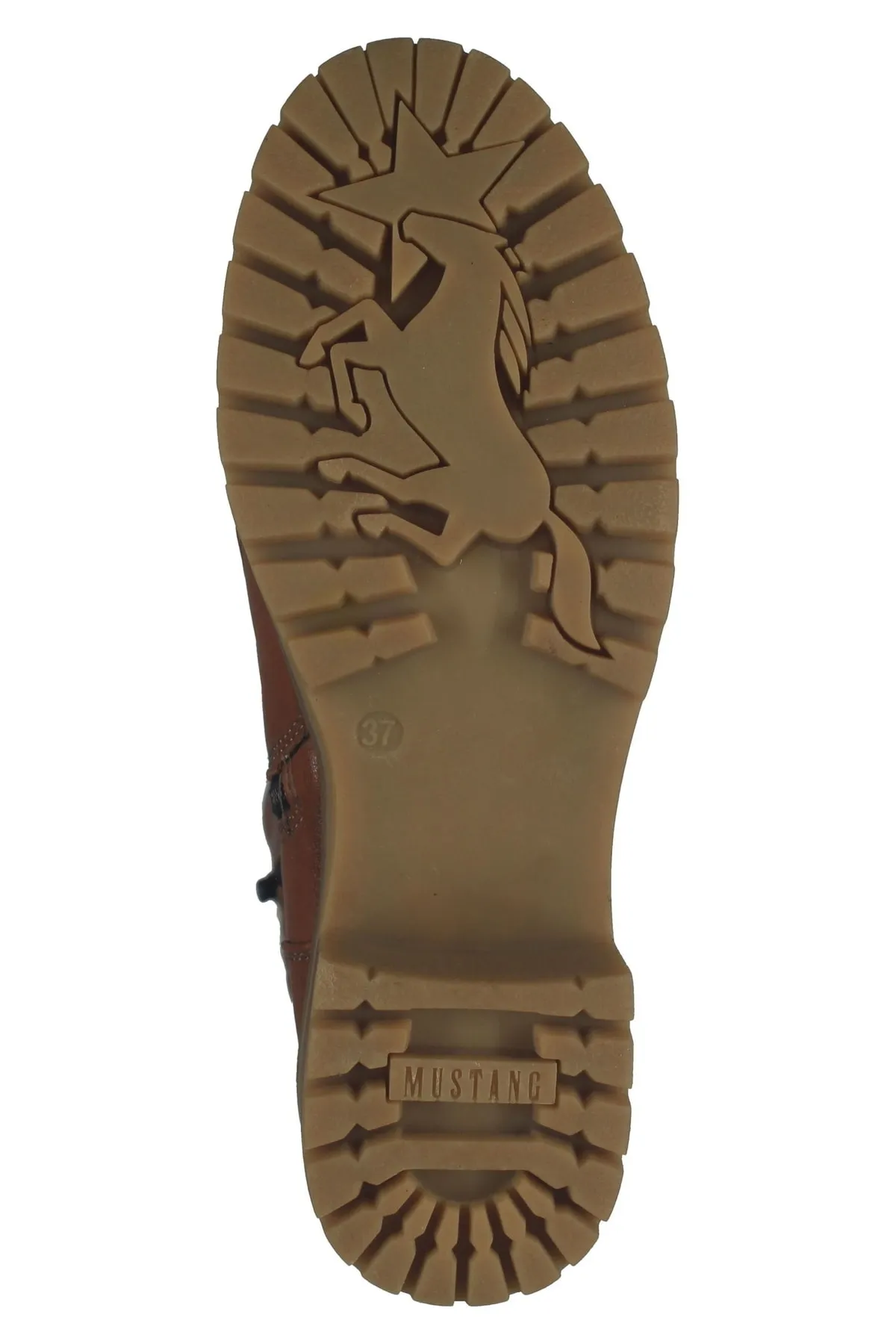 Mustang  Stiefel - Braun - Blockabsatz