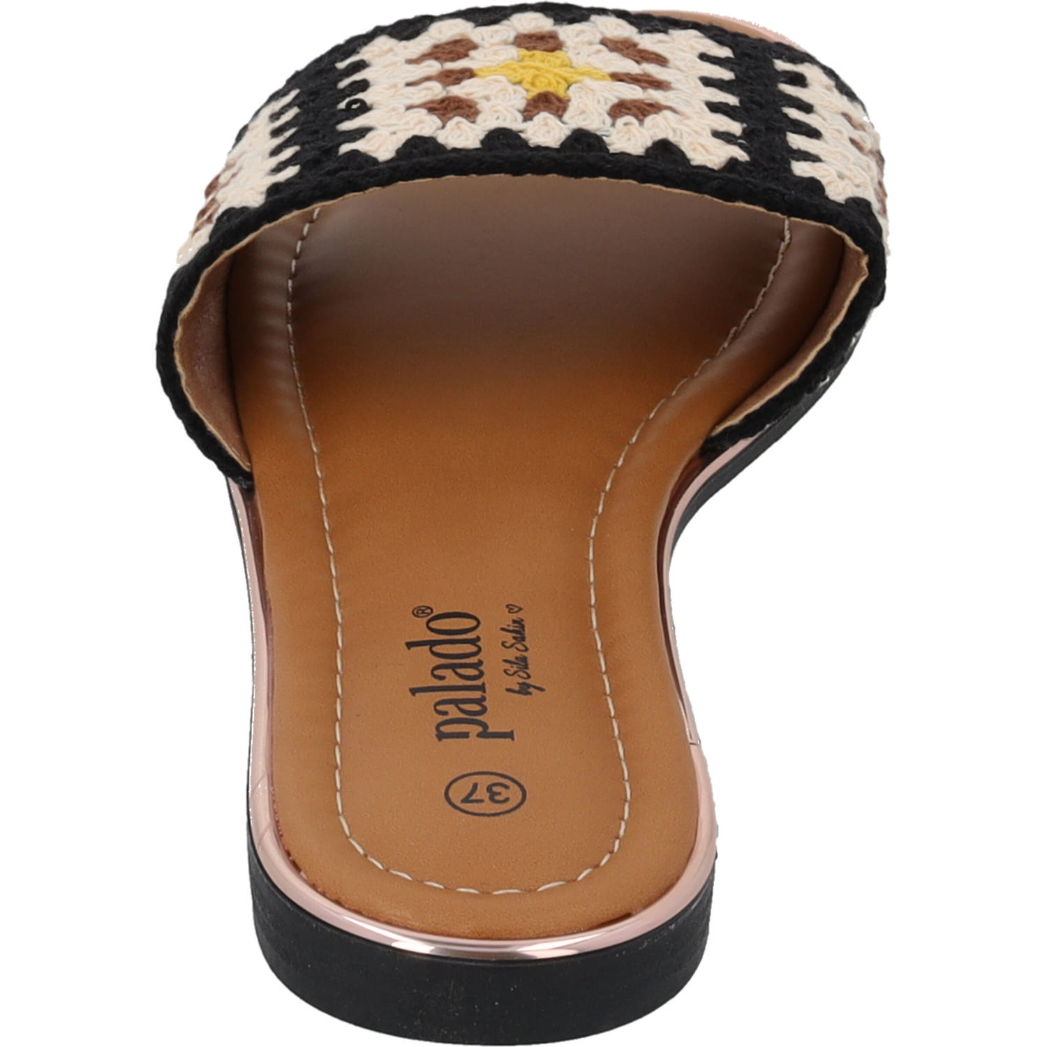 Palado Xami by Sila Sahin, Pantoletten, Damen, Schwarz