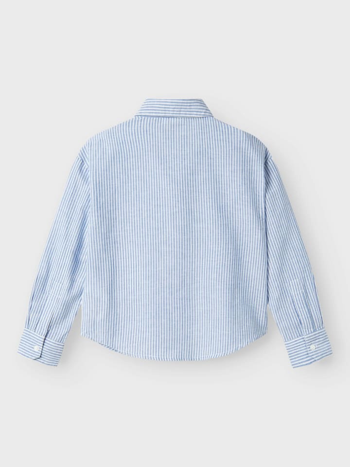 name it Langarmbluse NKFFEMMA LS SHIRT in dusty blue günstig kaufen