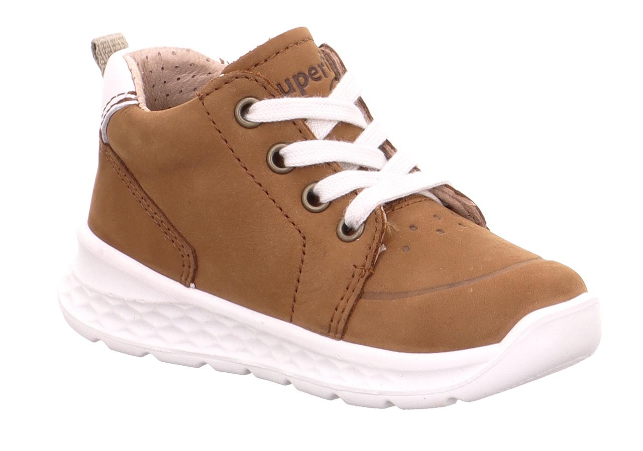 BREEZE - Braun/Beige Sneaker low mit Schnürung