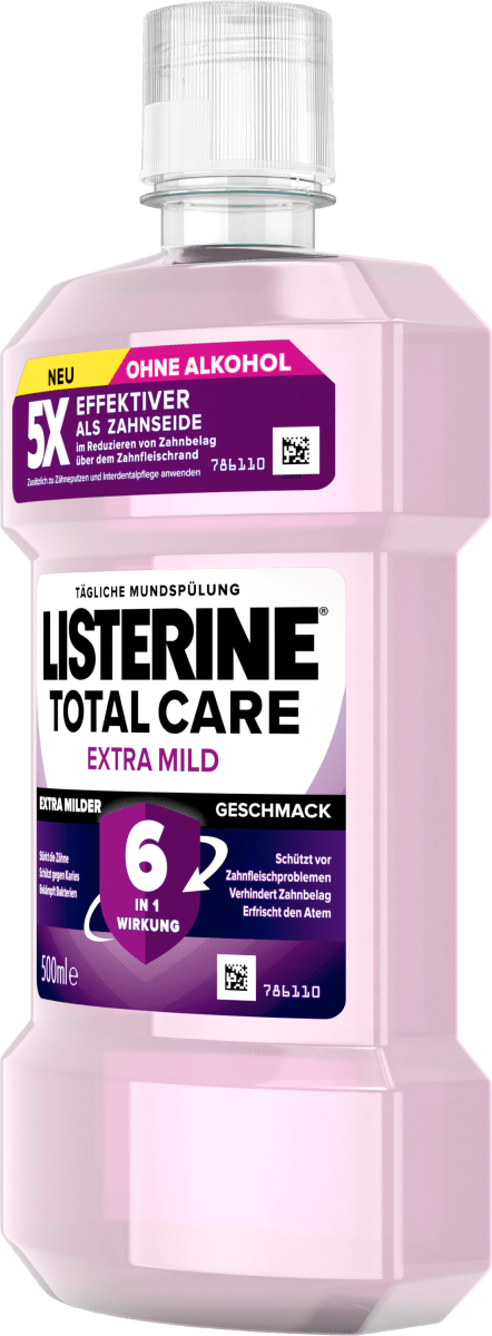 Mundspülung Total Care  Extra Mild, 500 ml