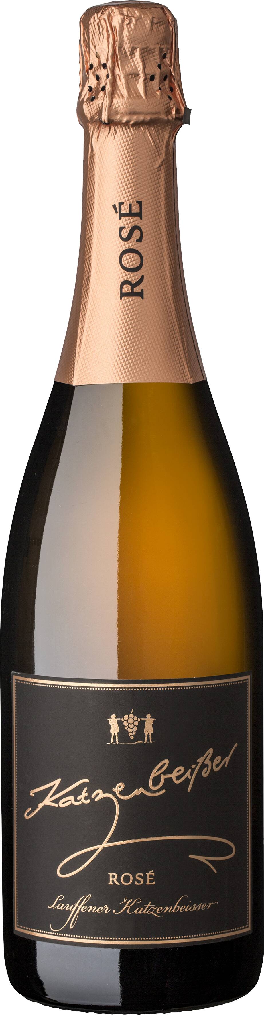 Lauffener Weingärtner eG Lauffener Katzenbeißer Schwarzriesling Rosé Sekt trocken 2020
