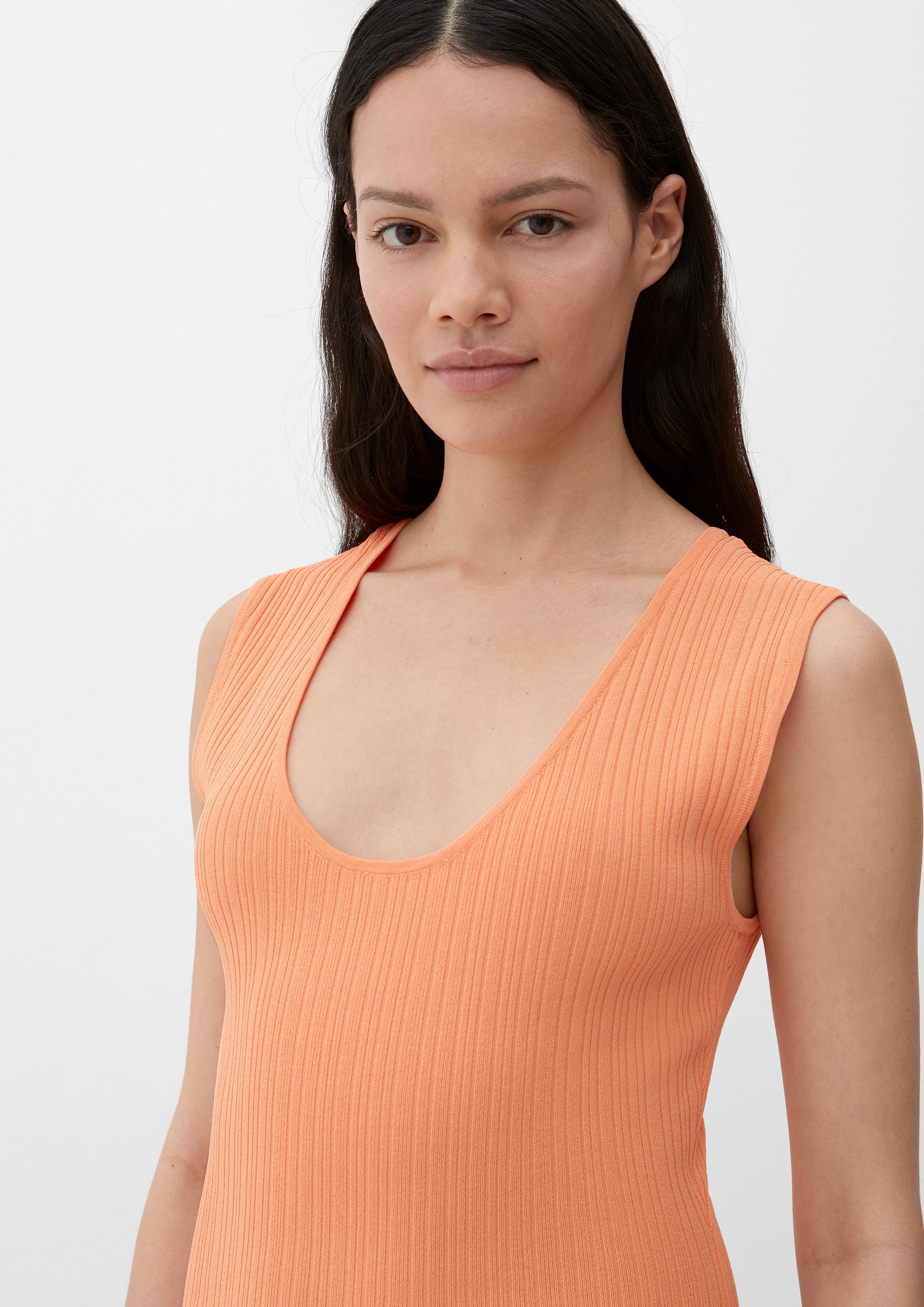 Midikleid mit Strukturstreifen  2131266-2115