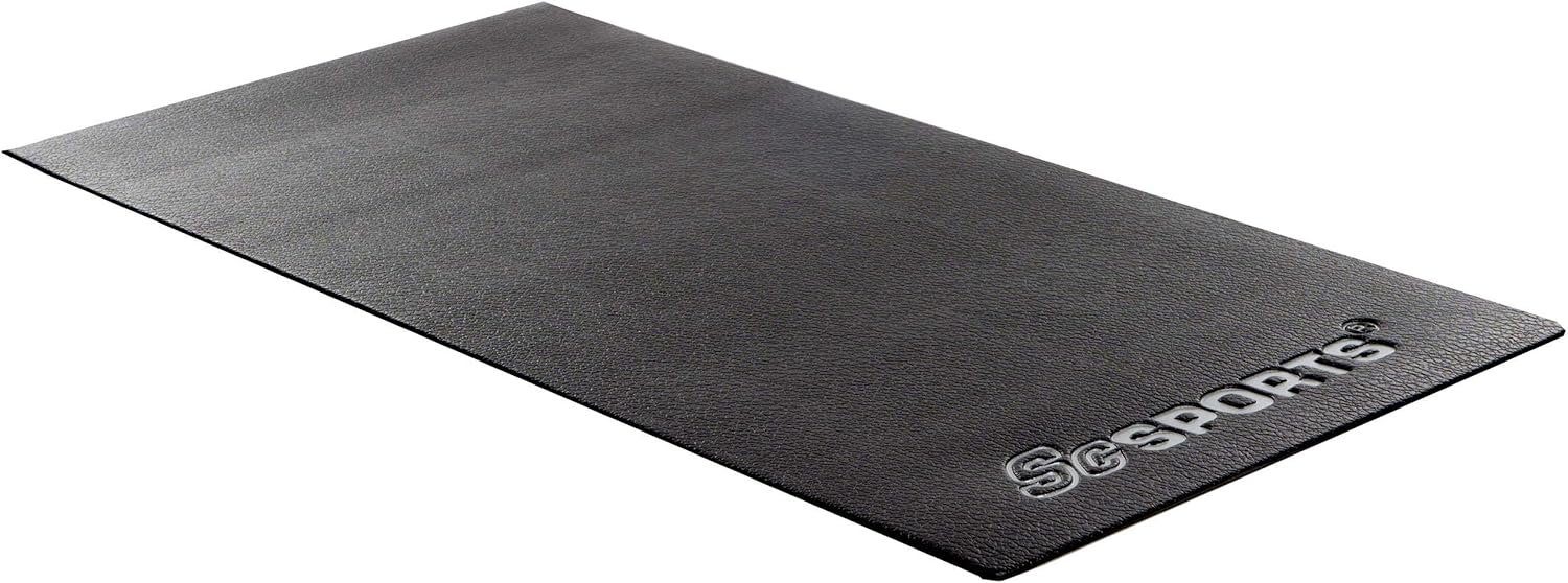 ScSPORTS® Fitnessmatte Bodenmatte Bodenschutzmatte 150x65 cm Unterlegmatte für Fitnessgeräte (1-St)