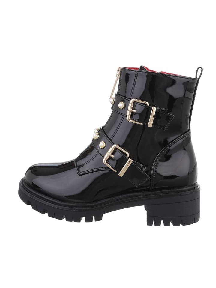 Ital-Design Stiefelette in Schwarz günstig kaufen