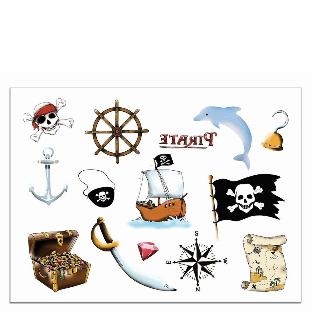 Sioou Mini piraterie Tatouage éphémère