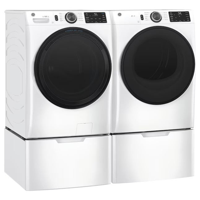 GE 7.8-cu ft Stackable Smart Electric Dryer (White) ENERGY STAR