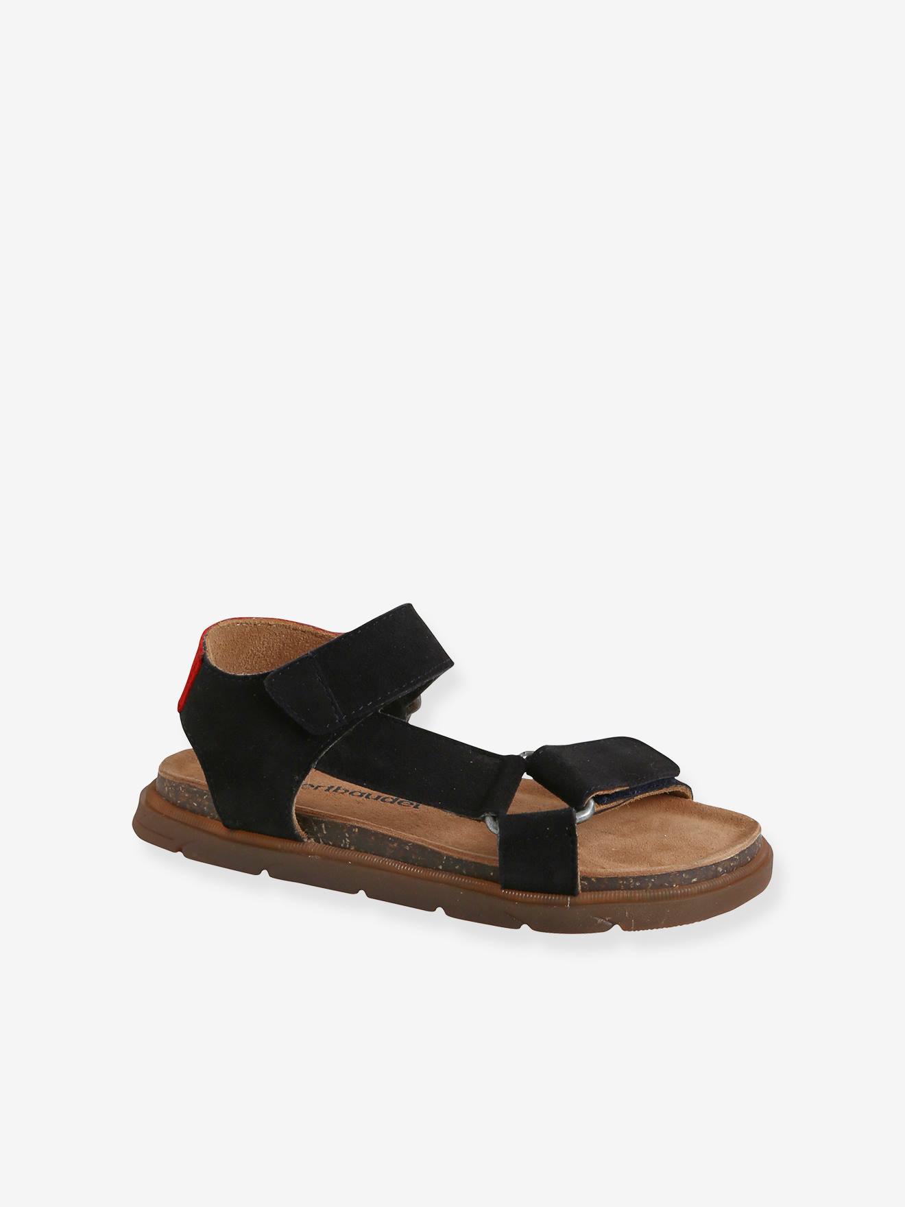 Vertbaudet Kinder Klett-Sandalen - marine