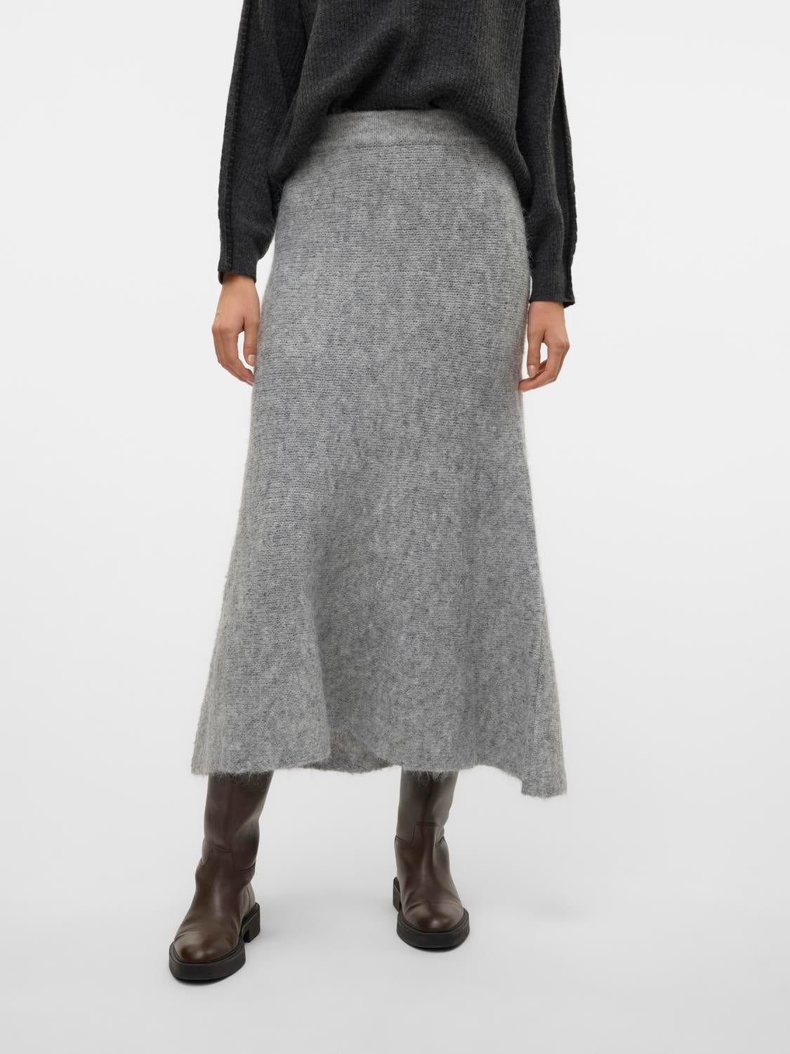 VMMARS Hohe Taille Midirock