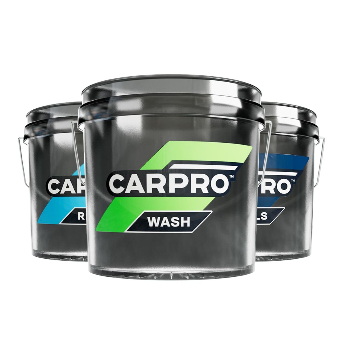 CarPro Motiv-Aufkleber Rinse, hellblau/transparent, 26,5×13cm