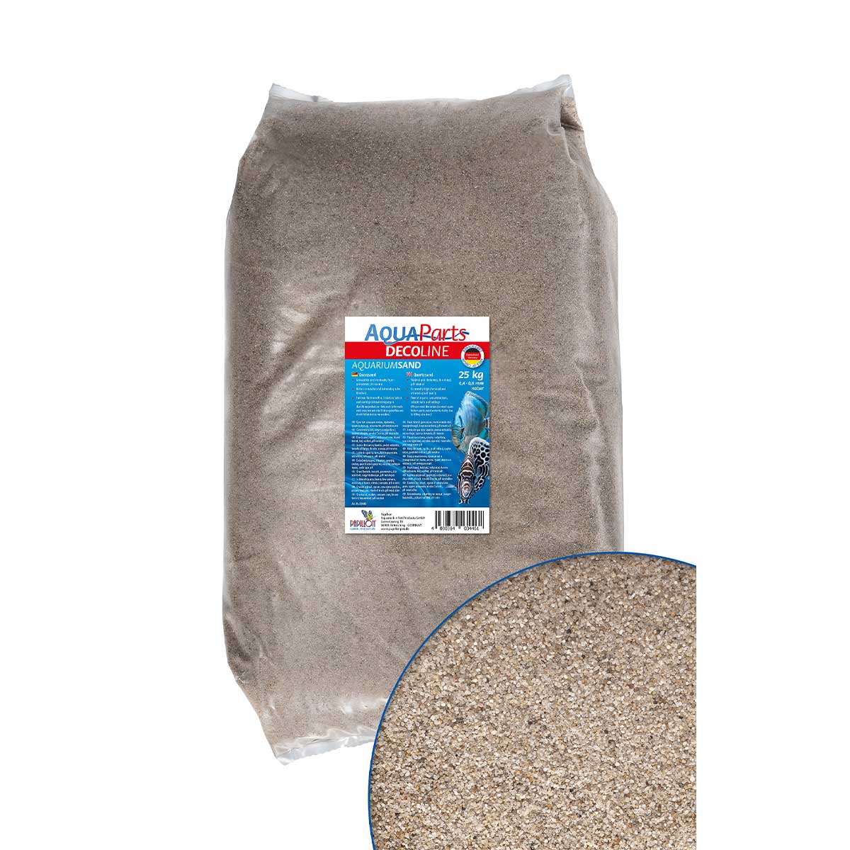 Papillon Aquariensand natur 25 kg 0,4-0,8 mm kaufen