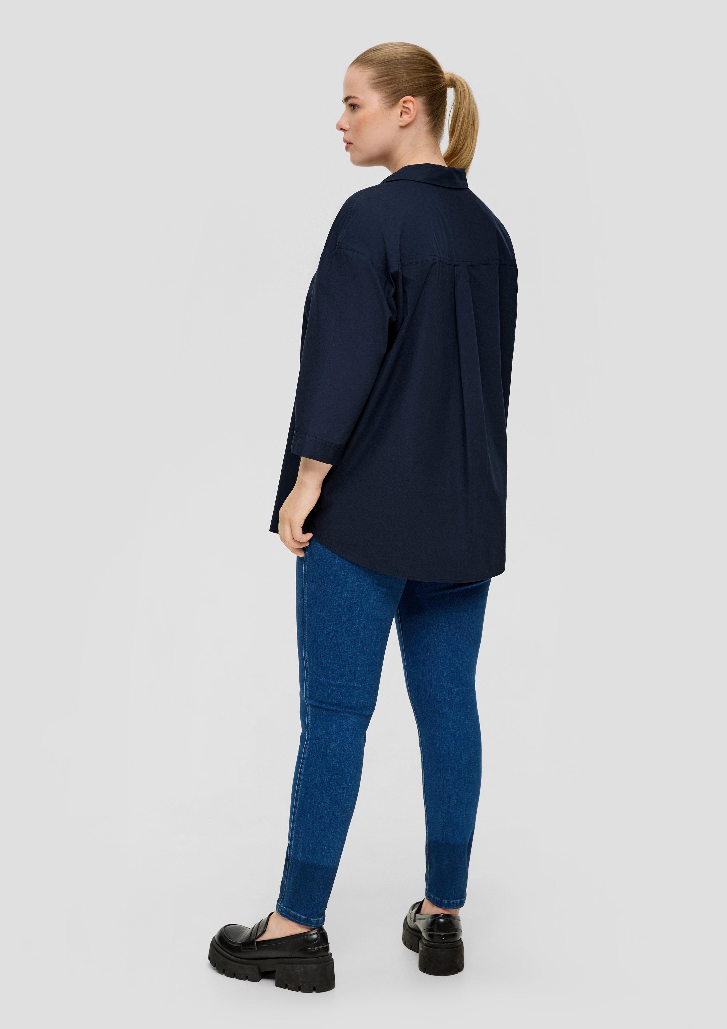 Bluse mit aufknöpfbarem Saum  2136387-5959