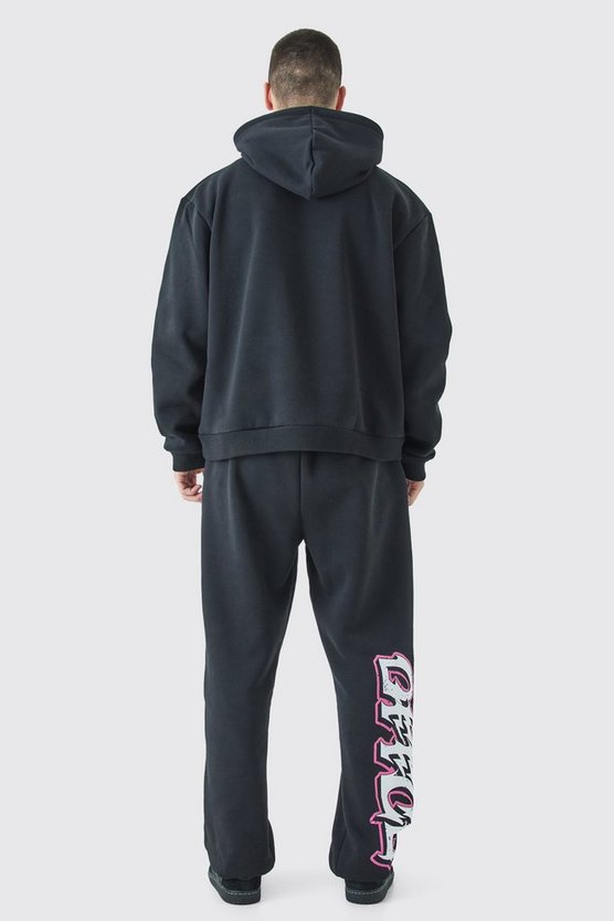 Tall Official Trucker Oversize Trainingsanzug mit Kapuze
