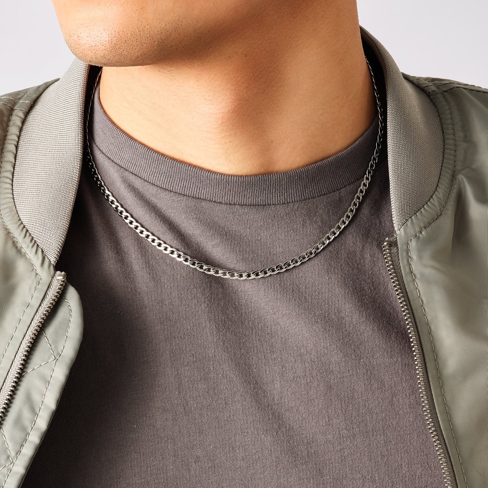 Esprit Chaînette Acier inoxydable collier